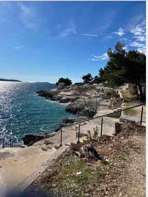 Trogir Ciovo Big Seaview Apartment Near The Sea Exterior foto